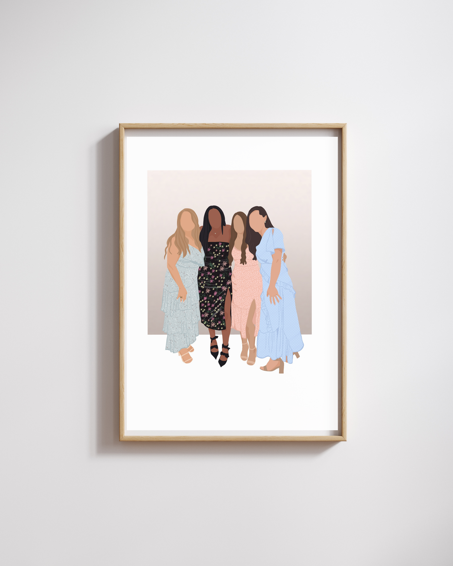 Custom Faceless Digital Portrait